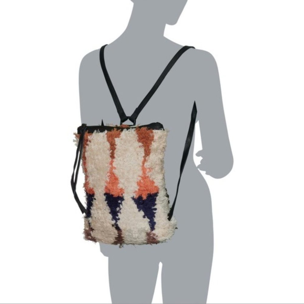Cleobella Multicolor Textured Backpack - Picture 3 of 8